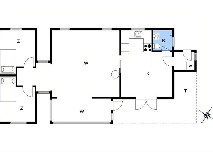 Feriehus Architect-renovated House With Wild Garden In Orby Vejby